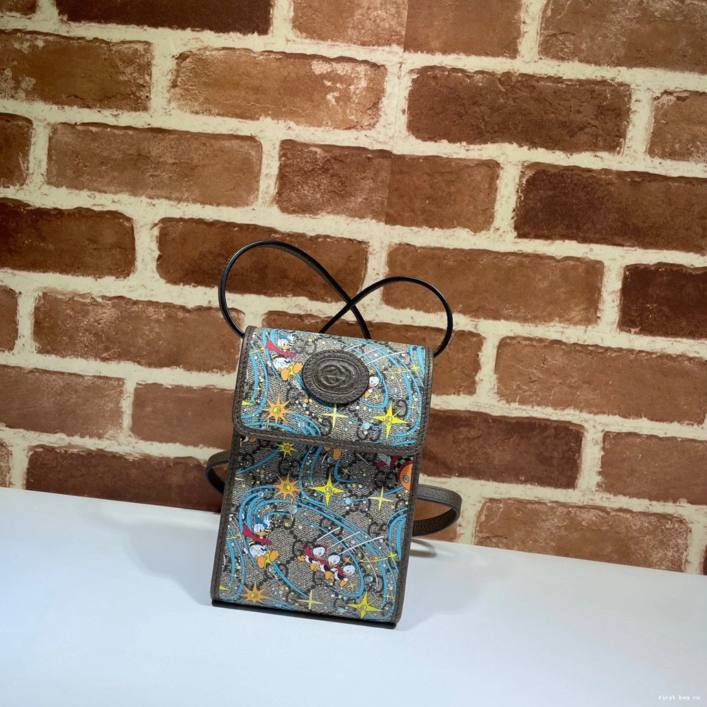 Firstbag ru mini Disney Donald bag x Gucci Duck 0814